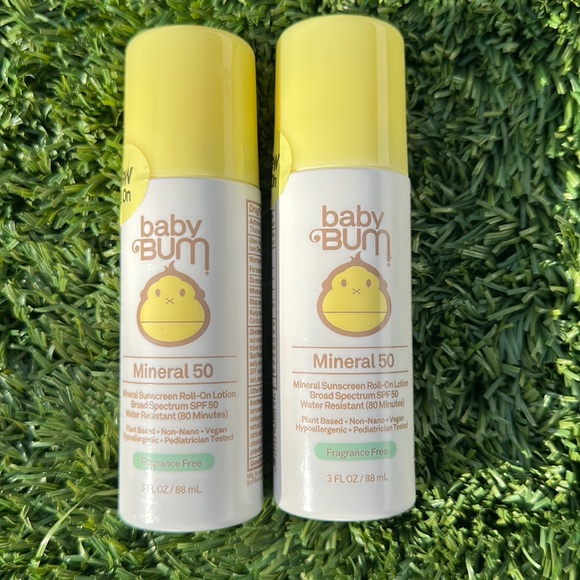 baby bum Skincare Baby Bum Mineral Roller Sunscreen Spf5 2 X 3 Fl